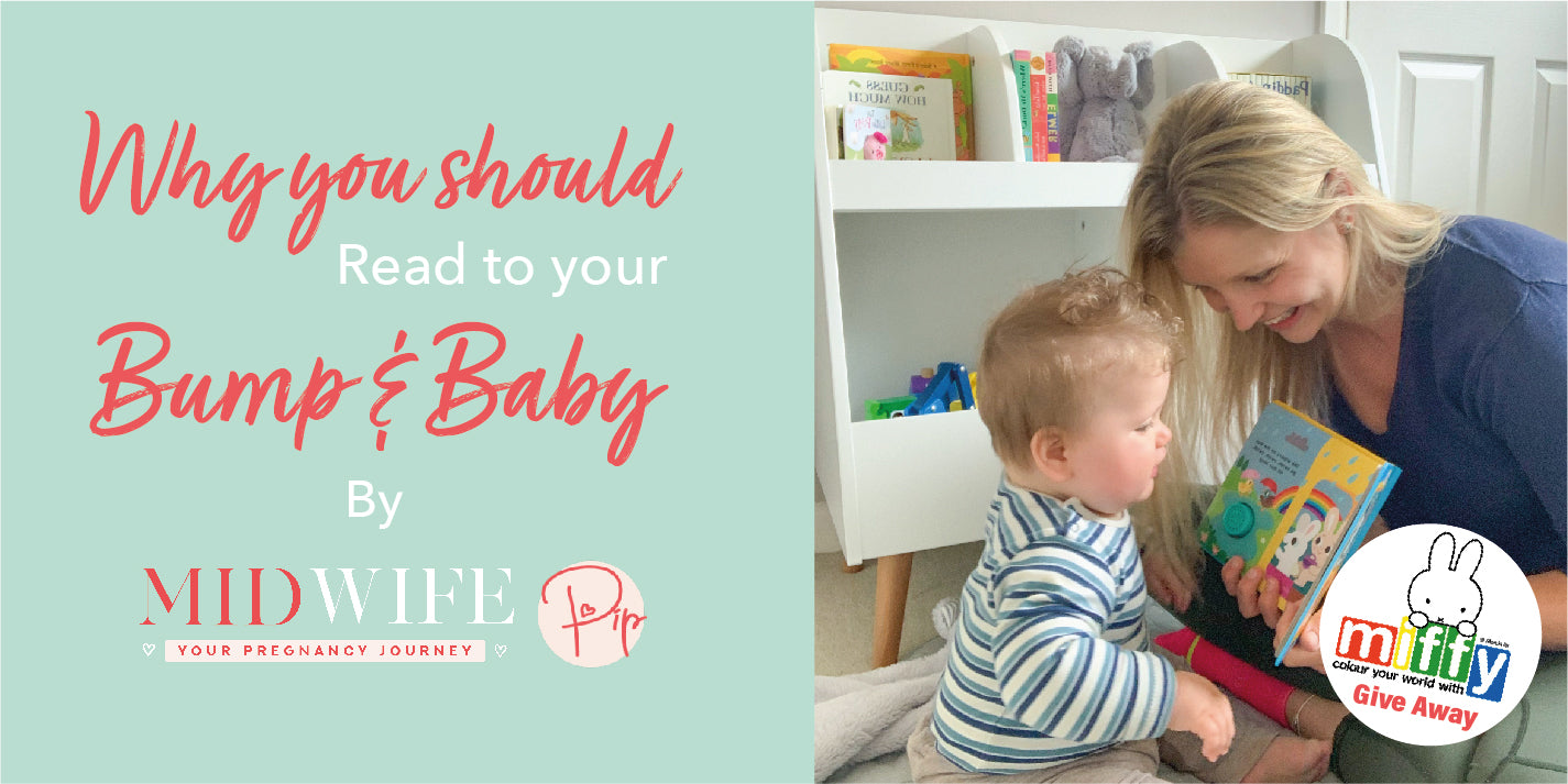 Why you should read to your bump and baby with Midwife Pip