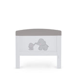 Grace Inspire Cot Bed - Me & Mini Me Elephants - Grey