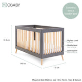 Maya Cot Bed - Slate