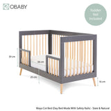 Maya Cot Bed - Slate