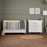 Orla 2 Piece Room Set - White with Oak