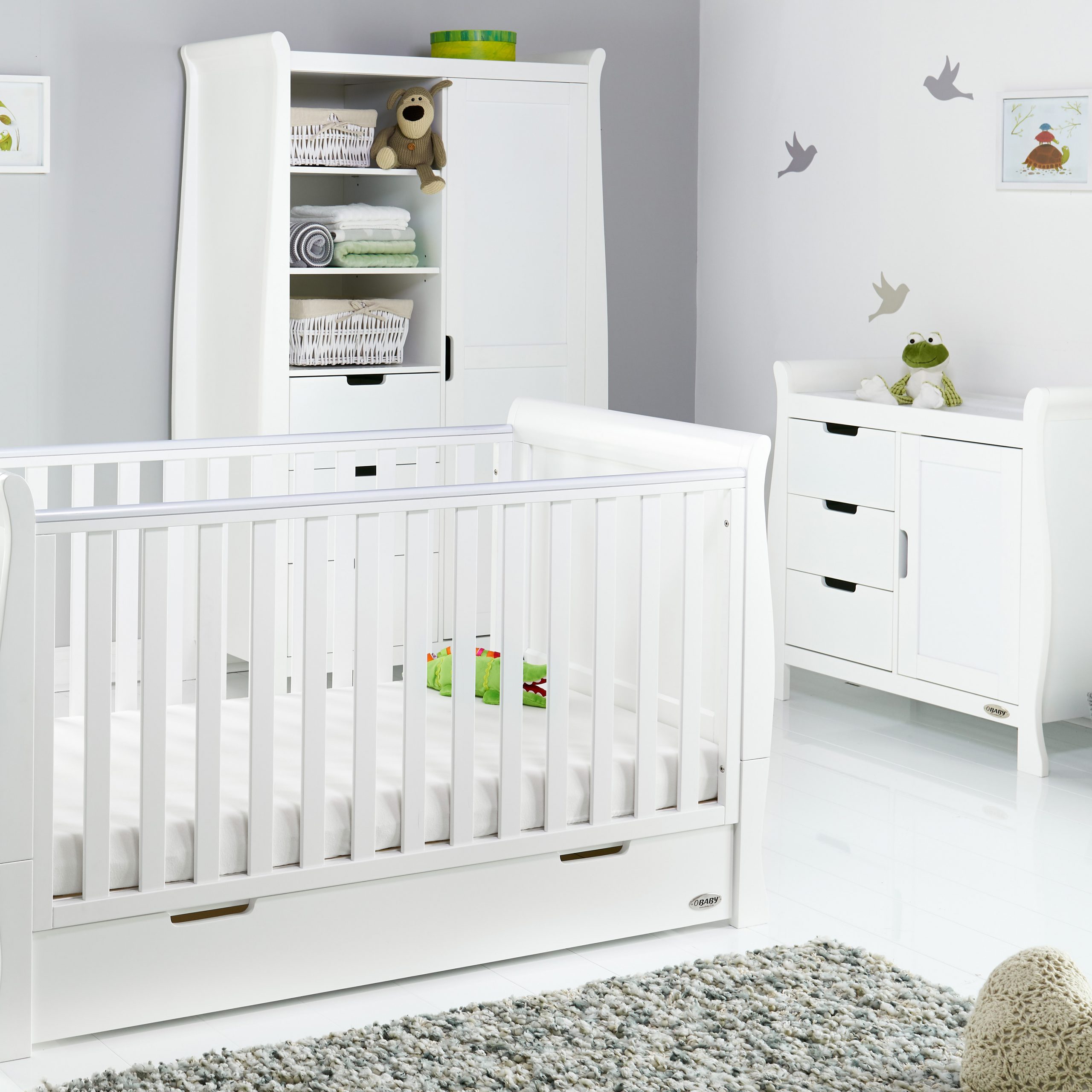 stamford obaby cot bed